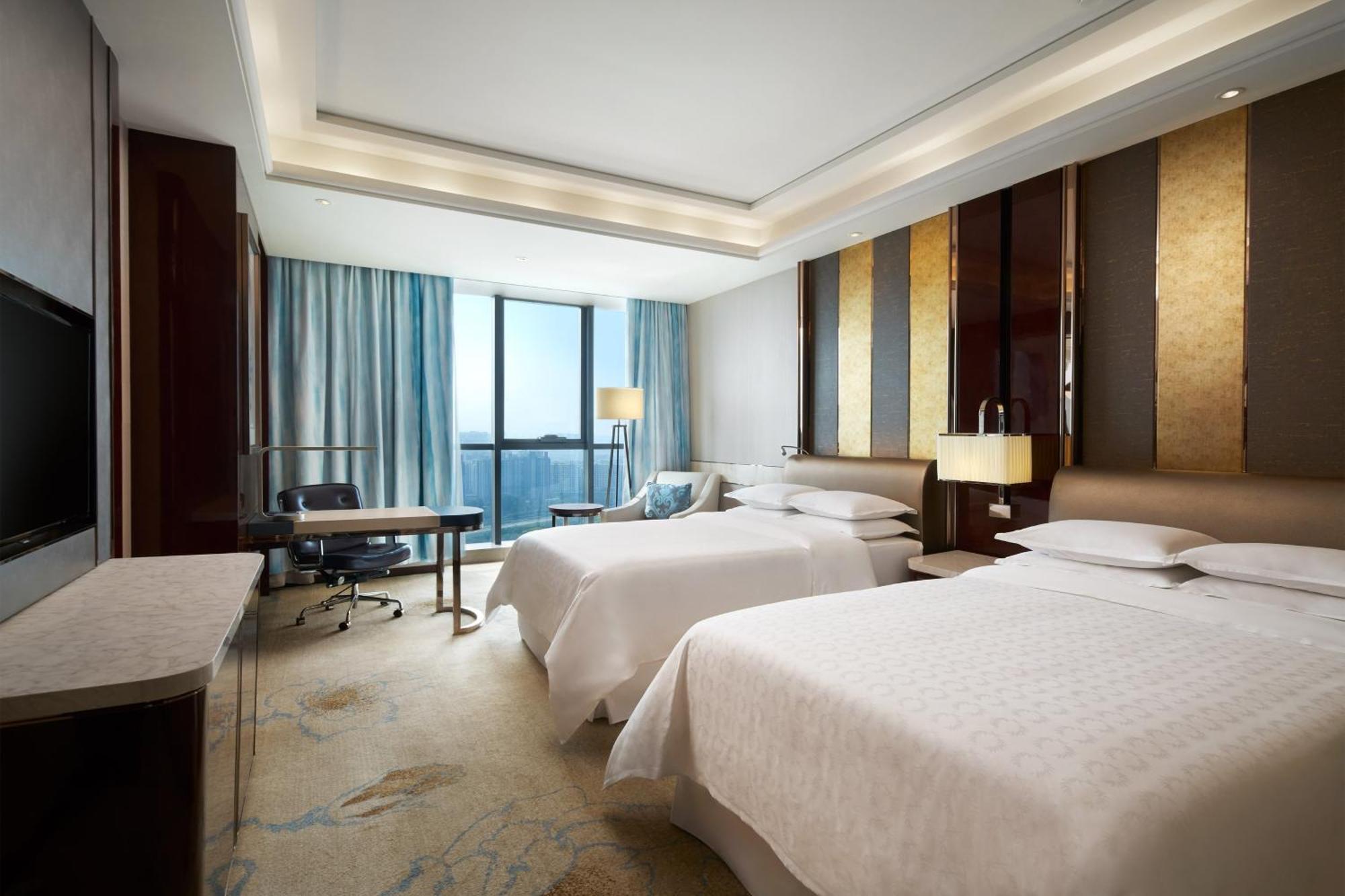 Sheraton Grand Zhengzhou Hotel Exterior foto